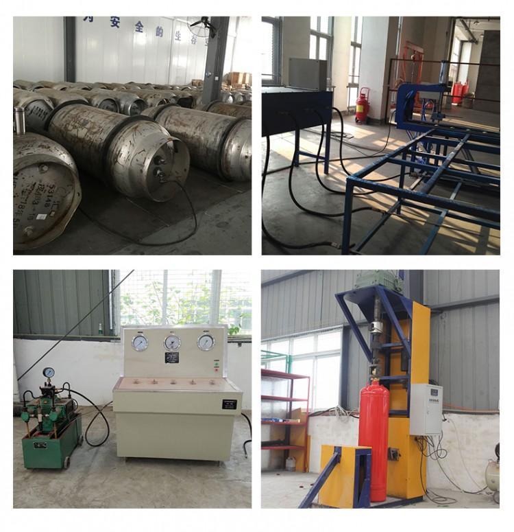 IG541气体钢瓶充装灭火药剂科现场工作流程 IG541气体钢瓶充装灭火药剂科现场工作流程